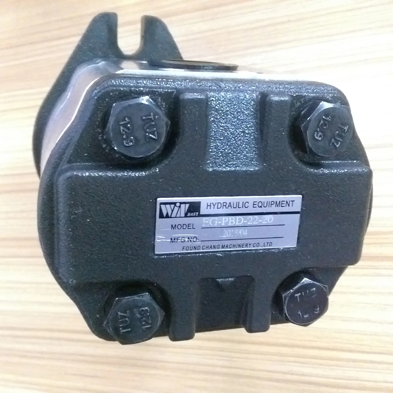 WINMOST 기어 펌프 유압 장비 모델 EG-PBD-22-20 Found Chang Machiery CO LTD