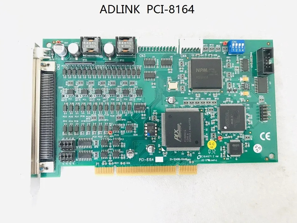 ADLINK PCI-8164 서보 모션 제어 카드 통신 신호 데이터 4 축 스텝퍼