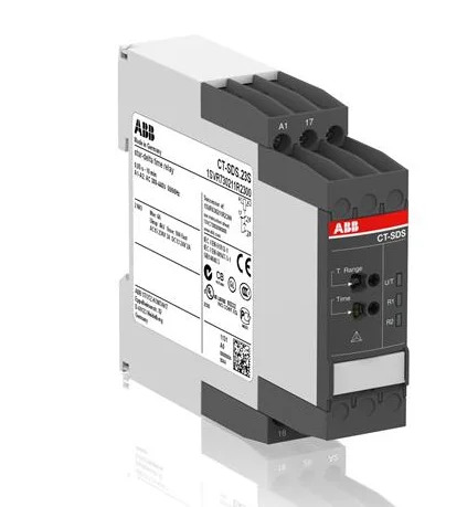 오리지널 ABB 전시릴레이 삼각형 CT-SDS.23S 380-440VAC 2 C/O