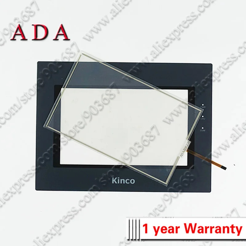 터치 스크린 패널 유리 디지타이저 Kinco MT4512T MT4512TE MT4522T MT4522TE KDT-5279 전면 오버레이 필름