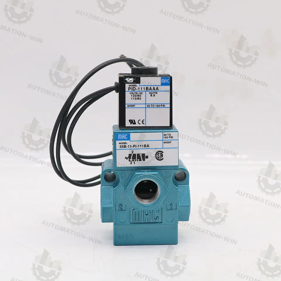 솔레노이드 밸브 55B-11-PI-111BA 110-120V 50Hz 60Hz 6.8W신