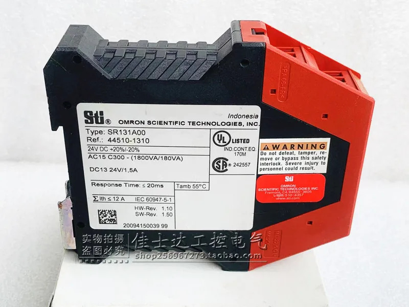 OmronScientific Technologies 안전 릴레이 44510-1310 SR131A00