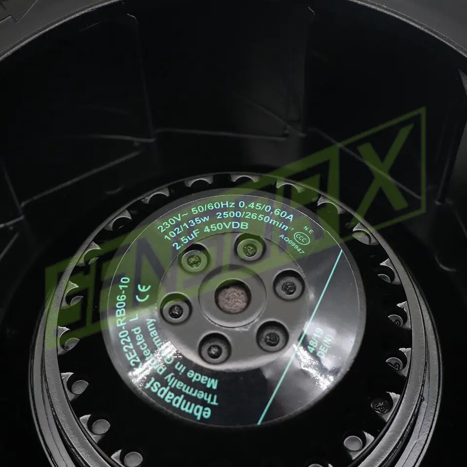 박스 K2E220-RB06-10 원심 냉각팬 230V 102 W 135W 신