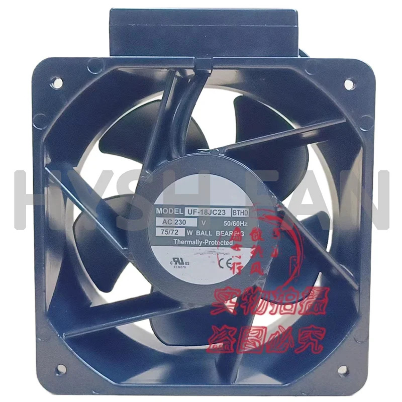 UF-18JC23 BTHD 냉각팬 230V 75 W 72W