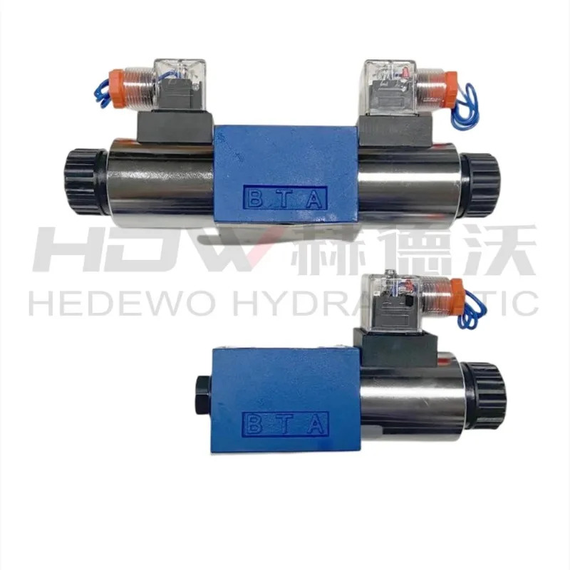 유압 솔레노이드 밸브 4WE10D/4WE10J/4WE10G/4WE10E 고압 AC220V/DC24