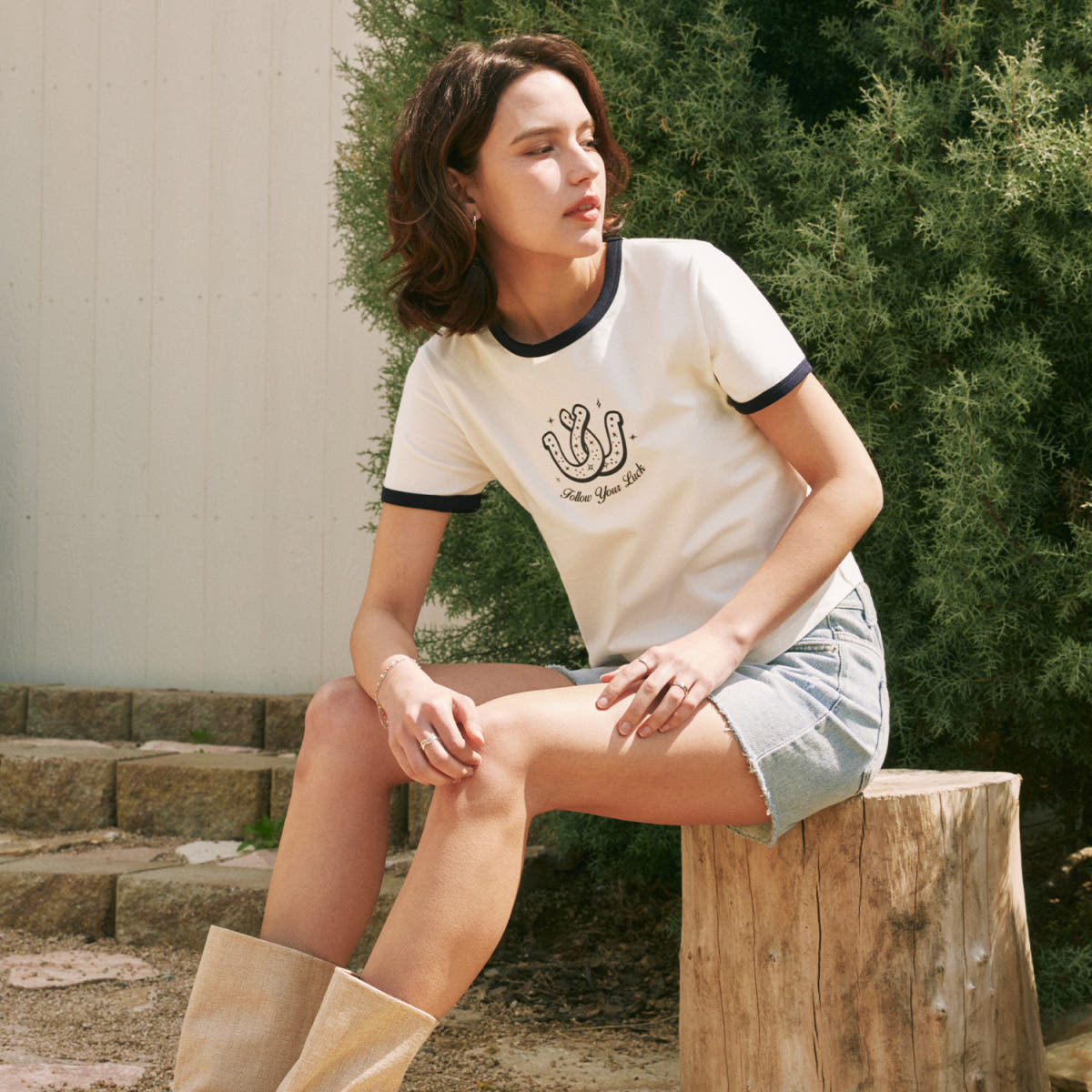 더블럭 링거 반팔 티셔츠 DOUBLE LUCK SHORT SLEEVE T-SHIRT 2컬러 가격 비교 제로스트릿 더블럭 링거 반팔 티셔츠 DOUBLE LUCK SHORT SLEEVE T-SHIRT 2컬러
