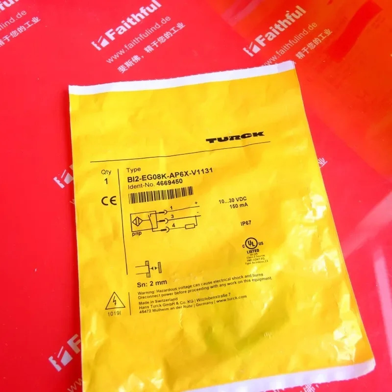 Turck 4669450 센서 Bi2-EG08K-AP6X-V1131