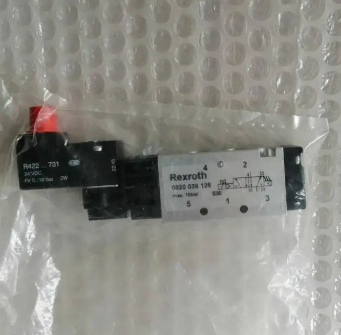 Rexroth 솔레노이드 밸브 0820038126 0820 038 126 max.10bar R422..731 24VDC 2W