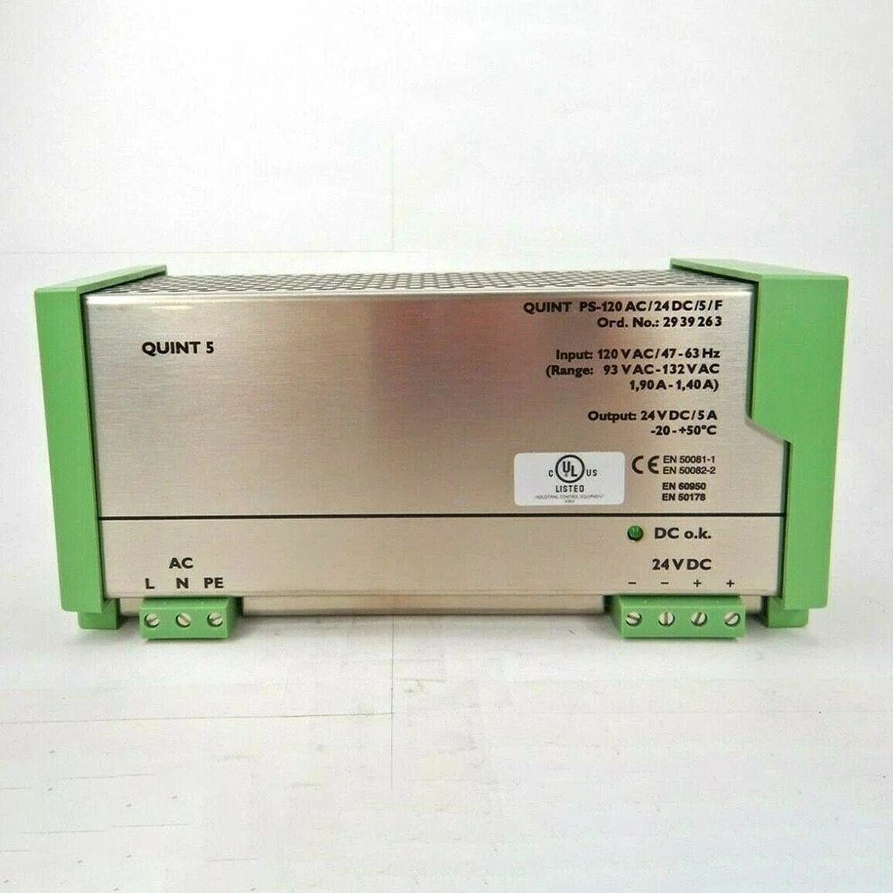 퀸트 PS120AC/24DC/5/F 24V 5A 2939263 PHOENIX 전원공급장치용