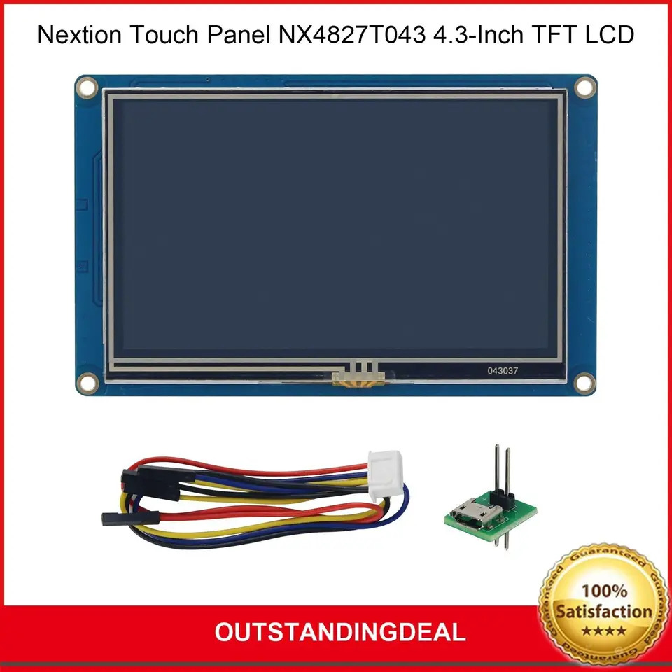 Nextion TFT LCD 저항성 터치 패널 NX4827T043 4.3 인치 스크린 HMI os67