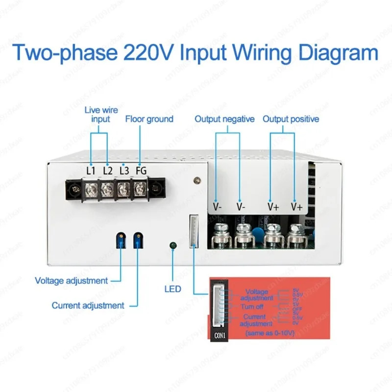 출력 전류 전압 모두 조절식 스위칭 전원공급장치 AC-DC 4000W 24 V 36 48 60 72 80 90 110 220V