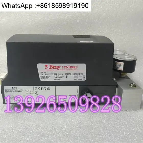 American Bray6A6DR5-0100NN315KA3 공압 포지셔너 오리지널 포장