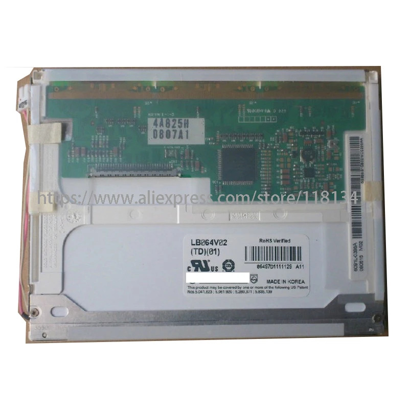 6.4 인치 LCD 화면 디스플레이 LB064V02TD01 LB064V02-TD01 LB064V02 TD01 LB064V02A1 640x480