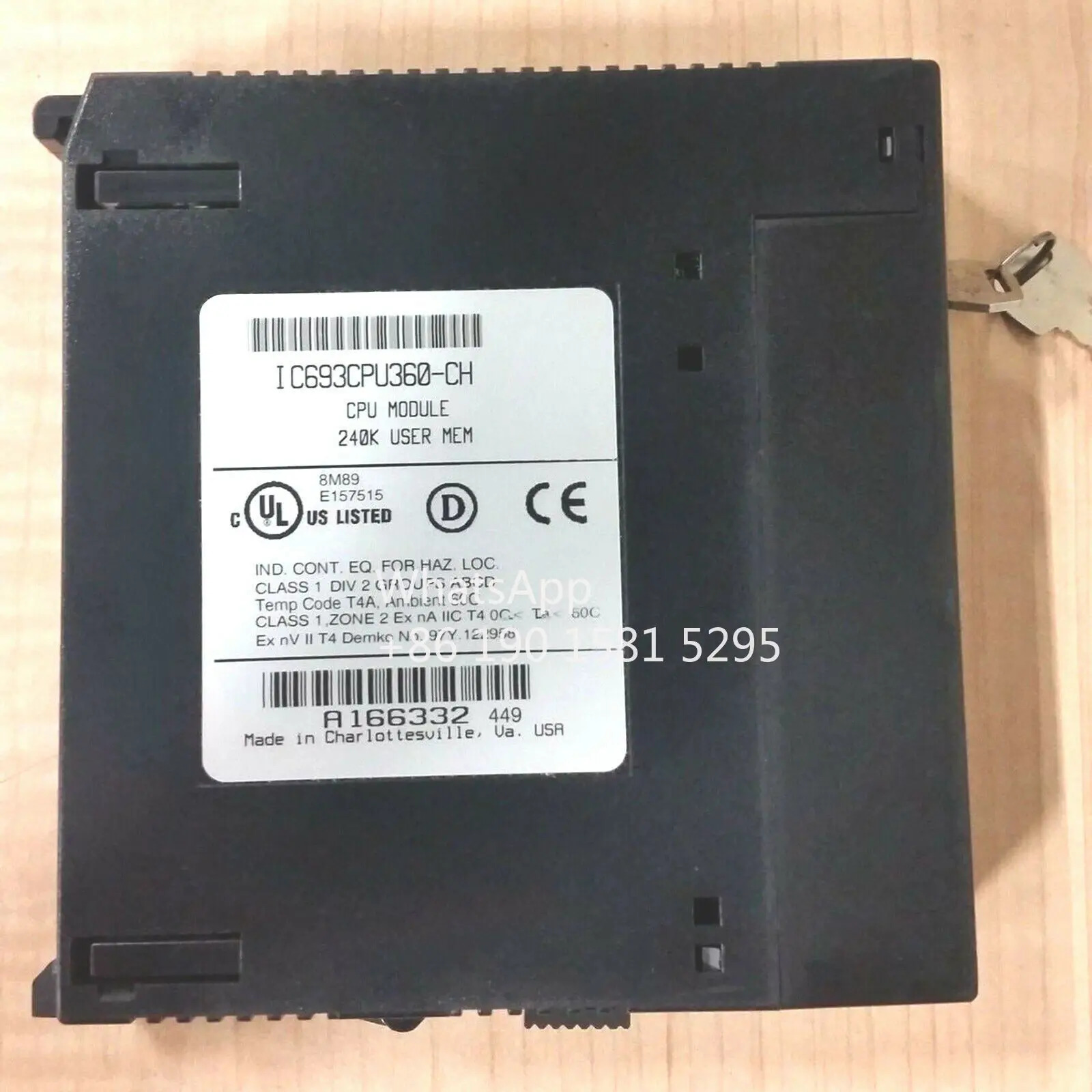 GE Fanuc CPU 모듈리퍼되는 IC693CPU360-CH