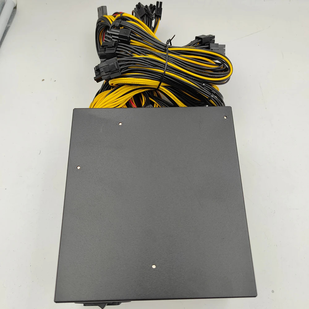 JULONGFENGBAO LX1800W 전전원공급장치 1800W 180-240V 204PIN 44PIN 62PINx16 IDEx3 SATAx8 리퍼 전