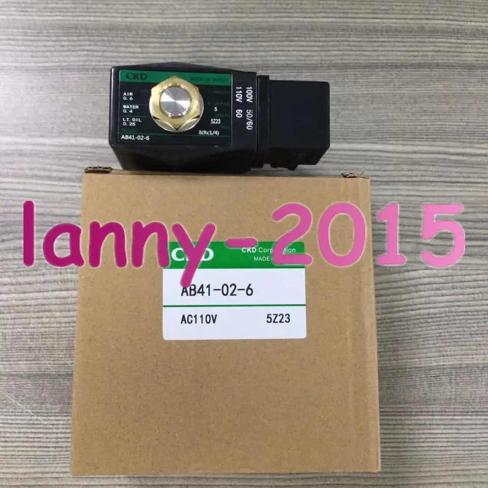 CKD 솔레노이드 밸브 AB41-02-6-AC100V 신 1PC