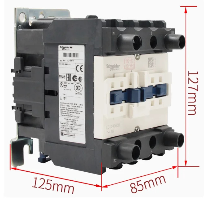 슈나이더 AC 접촉기 LC1D40008M5 AC220V LC1D80008E7