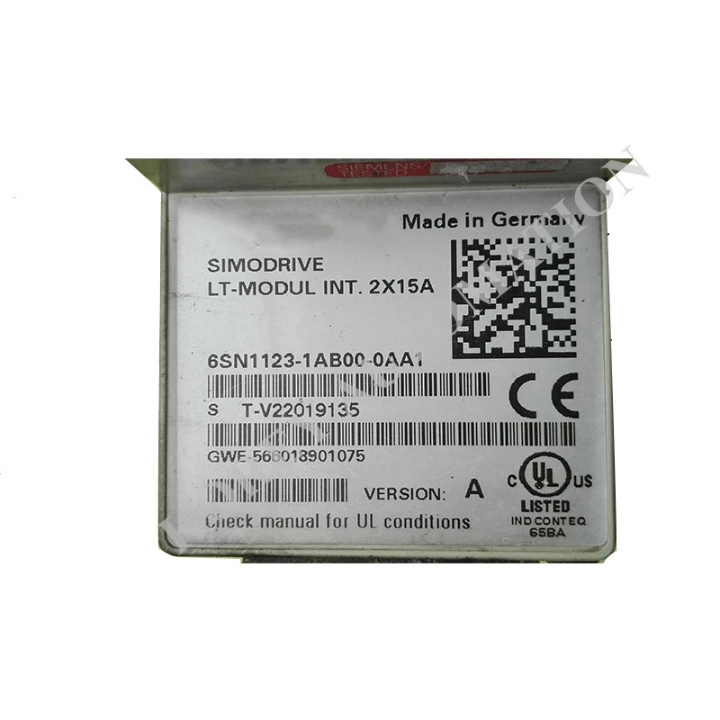 SIMODRIVE LT-MODUL 이축 50A 서보 드라이버 6SN1123-1AB00-0CA0 6SN1123-1AA00-0DA2 6SN1123-1AB00-0AA1