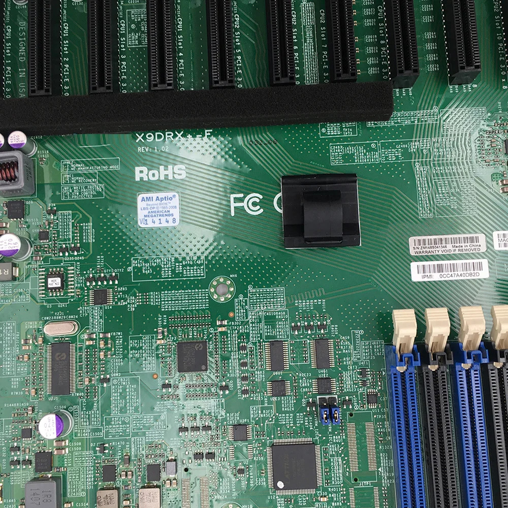 Supermicro 서버 마더보드 LGA2011 X79 지원 E5-2600 시리즈X9DRX-F