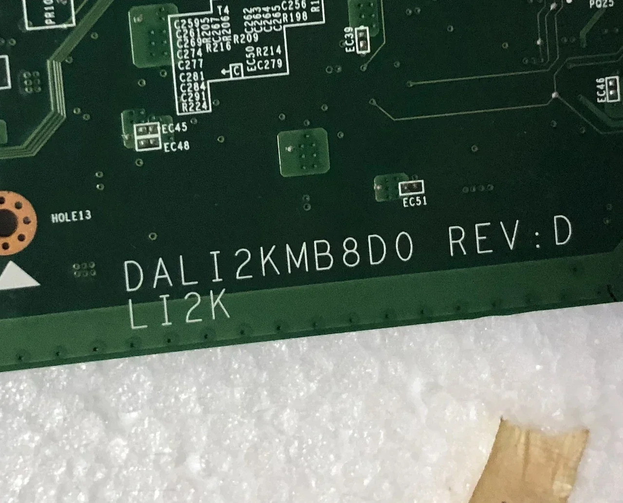 04X5382 04X5383 Lenovo호환 X140E E145 A4-5000 마더보드 DALI2KMB8D0 메인보드 완전 작동 리퍼