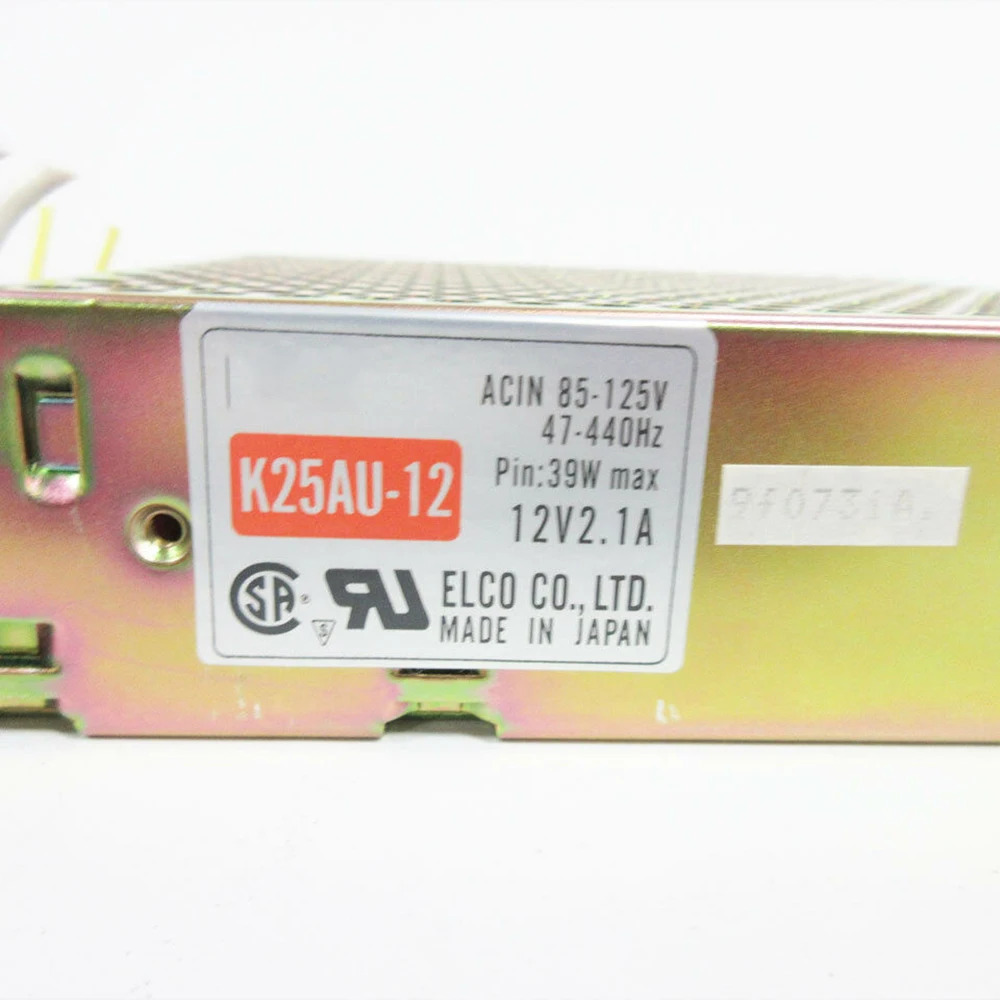 EL 오리지널 리퍼 전원 스위칭 12V/2.1AK25AU-12