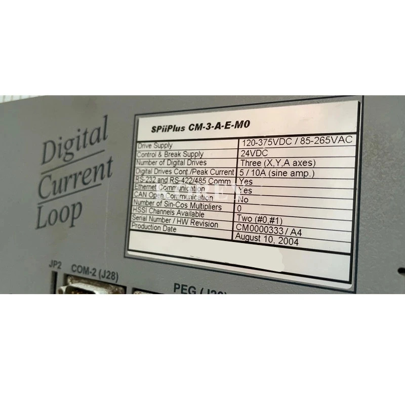 SPiiPlus CM 삼축 서보 드라이버 CM-3-A-E-M0