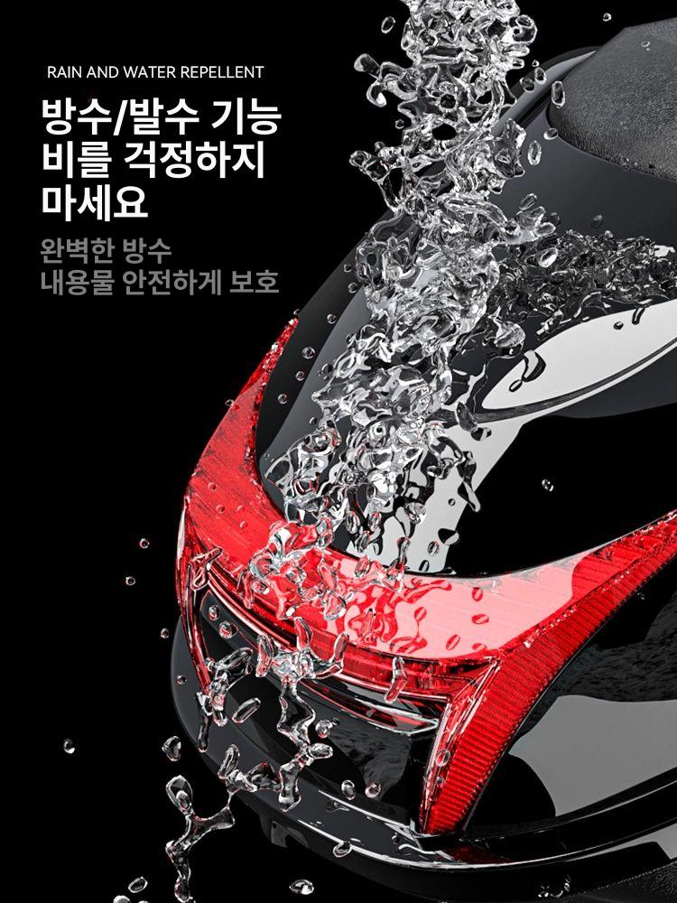 전동킥보드 짐받이 가방 랙 브래킷 뒷바구니 수납함 방수커버 액세서리 - 상세 이미지 3