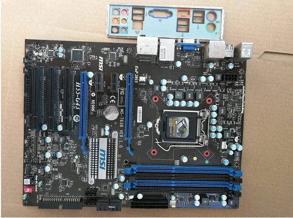 MSI P55-CD53 H55-G43 메보드 1156 핀 지원 530 I5 650 760 I7870 860