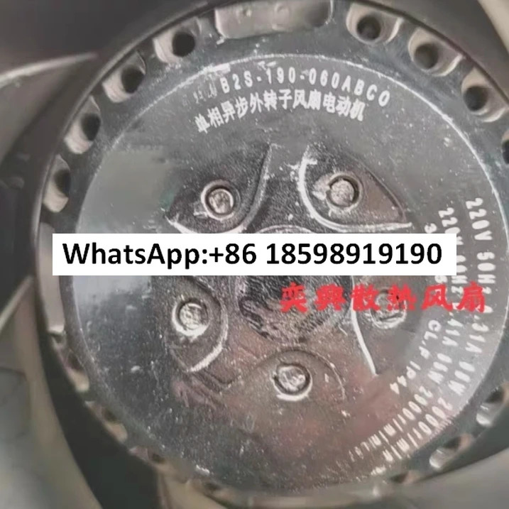 B2S-190-060AB00/ABC0-B2S-220/250 외부 로터 블로워 원심 팬