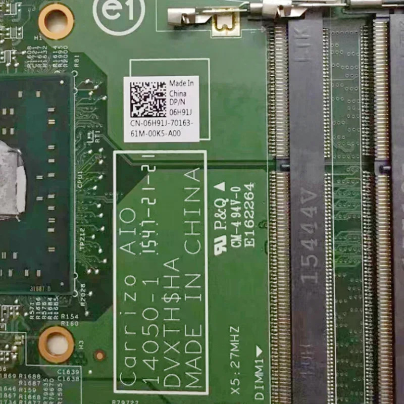 CN-06H91J Dell 3455 AIO 마더보드14050-1 A6-7310 CPU 06H91J 6H91J DDR3 메인보드 완전 작동 리퍼