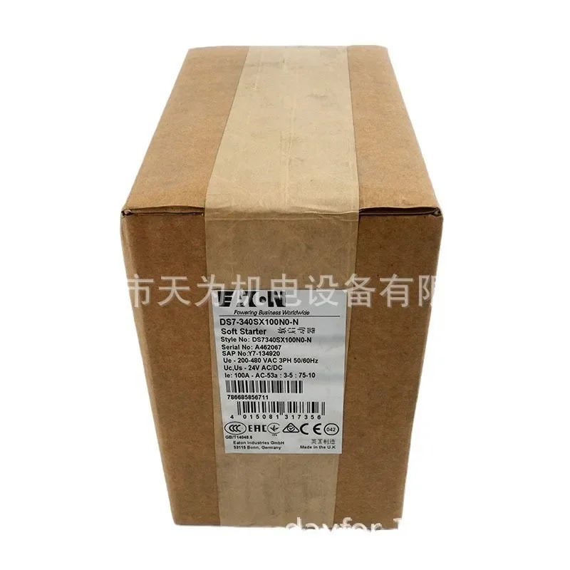1 단계 에이전트 Eaton EATON 소프트 스타트 컨트롤러 DS7-340SX100N0-N 미개봉