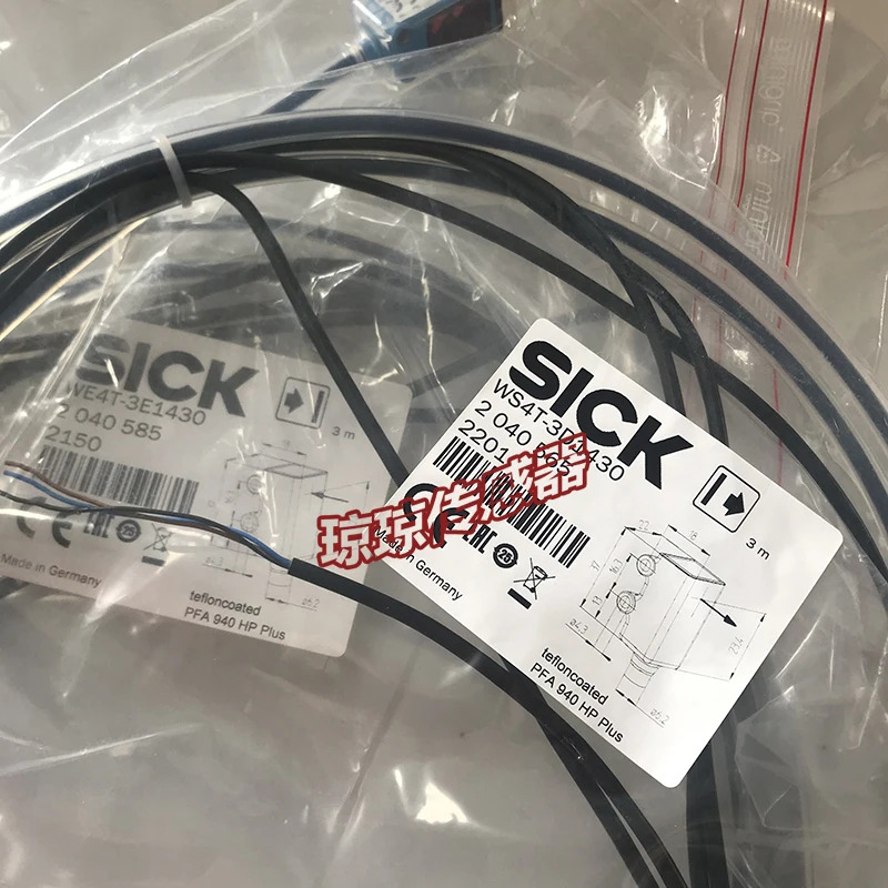 Sikschke 광전스위치 센서 WSE4T-3E1430 오리지널 WSE4T-3D1430 쌍