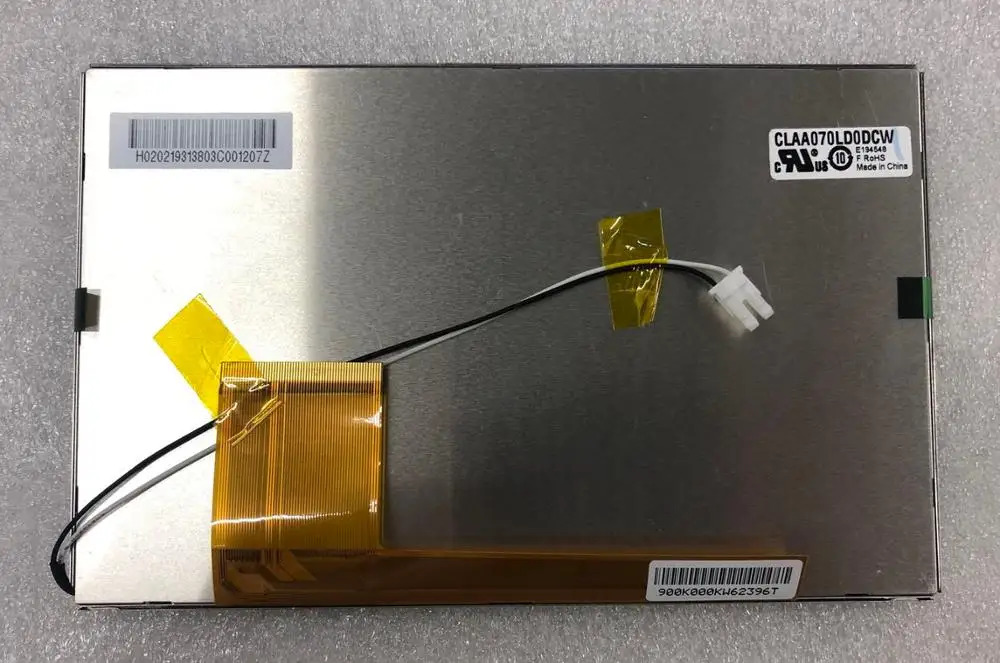 TM080RDH05 TM080RDhp호환07 A101SW01 V.1 CLAA070LD0DCW LCD 화면