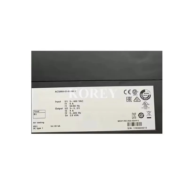 ACS880 시리즈 인버터 ACS880-01-02A4-3 ACS880-01-03A3-3 ACS880-01-04A0-3 ACS880-01-05A6-3 신