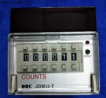 DHC 온주 다후아 CUONTS JDM15-T 6 자리 추가 프리셋 카운터 패널 리셋 AC DC100-240V