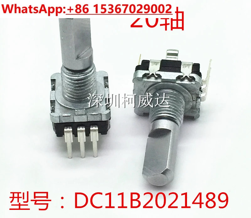 10PCS EC11 인코더 DC11B 489 20 위치 지정 펄스스위치 포함