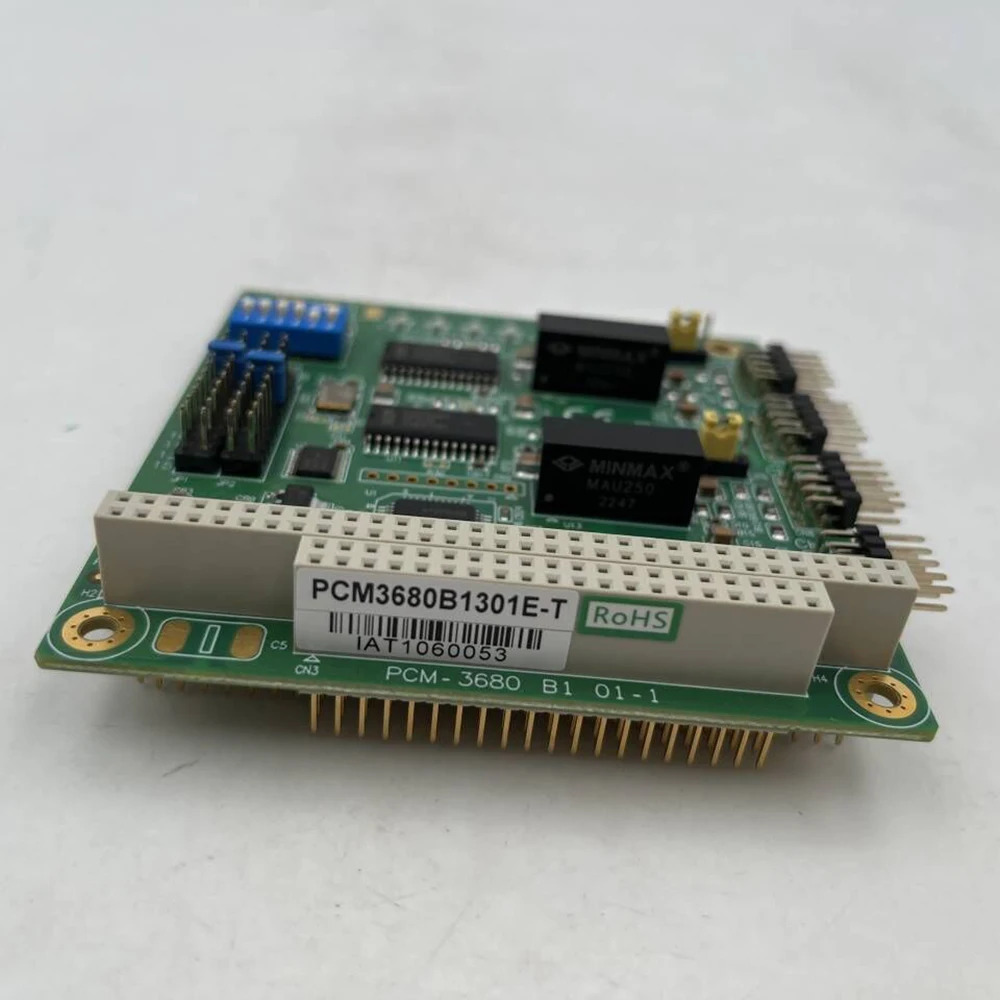 PCM3680B1301E-T 19C68001 어드밴텍 PCM-3680 B1 01-12포트 CAN 카드 PC104 듀얼 채널 산업제어 마더보드