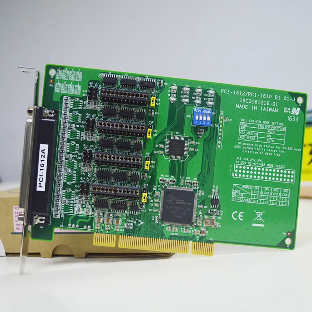 Advantech 사양 호환성 4포트 RS-232/422/485 통신 카드 PCI-1612A