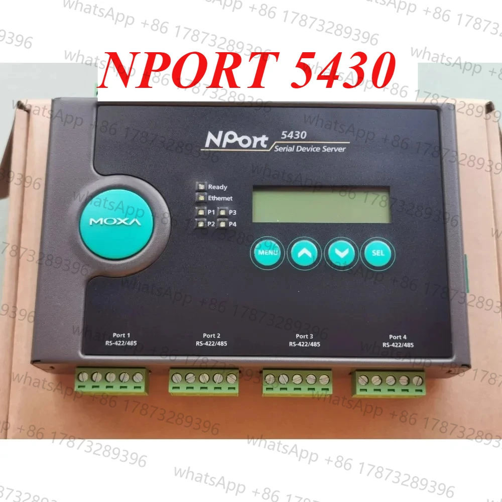 MOXA NPORT5430 4포트 422 485 직렬 서버 오리지널 5년Nport 5410