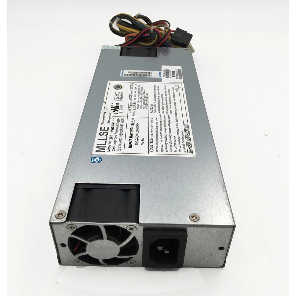 서버 전원공급장치 PWS-521-1H 520W 24PIN 1U전리퍼