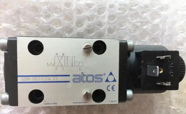 ATOS 솔레노이드 밸브 SDHI-0631/2/A 23 유압 24VDC 230VAC SDH1-0631/2/A ltaly 역전 제
