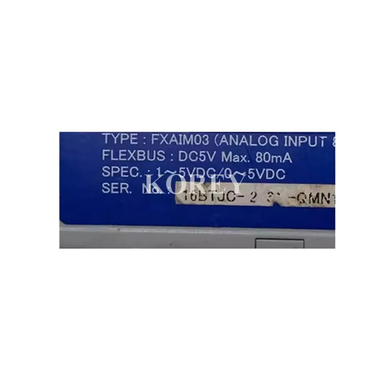 PLC 모듈 FXAIM03 FXDIM11 원본