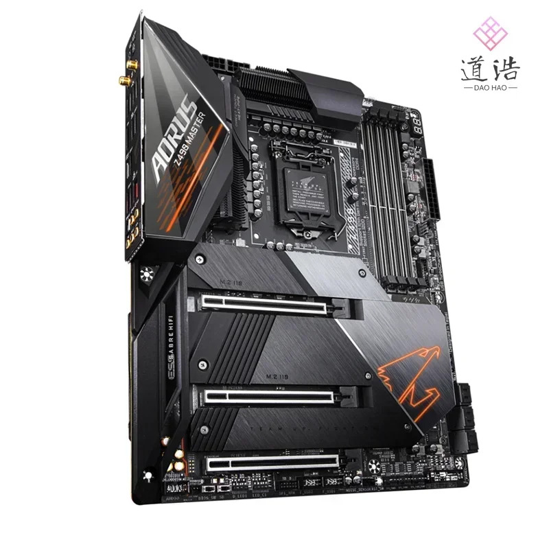 Z490 AORUS MASTER 마더보드128GB 3xM.2 HDMI LGA 1200 DDR4 메인보드 완전 WorkMA 리퍼