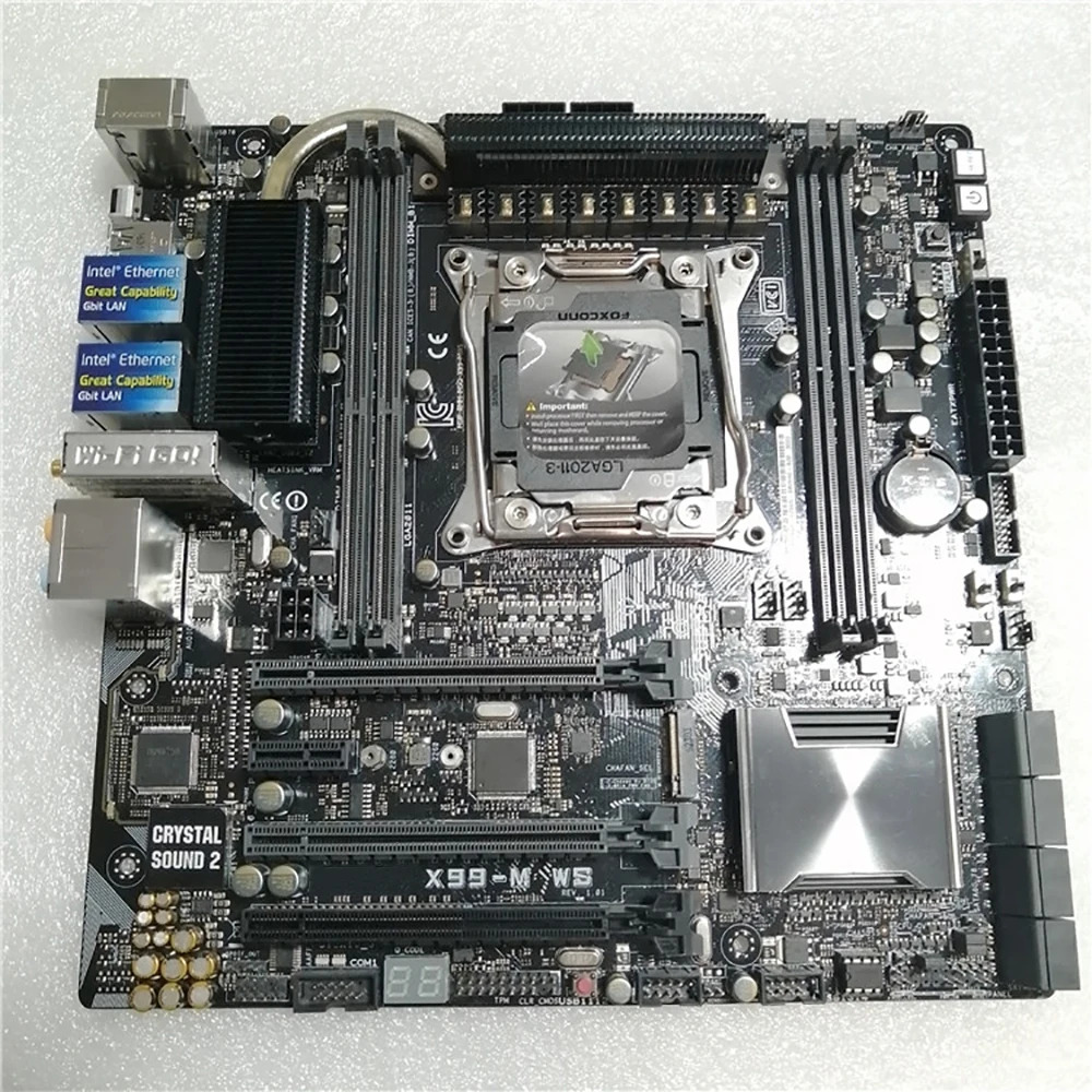 ASUS호환 워크스테이션 마더보드 X99 LGA 2011-V3 지원 i7 DDR4 X99-M WS용