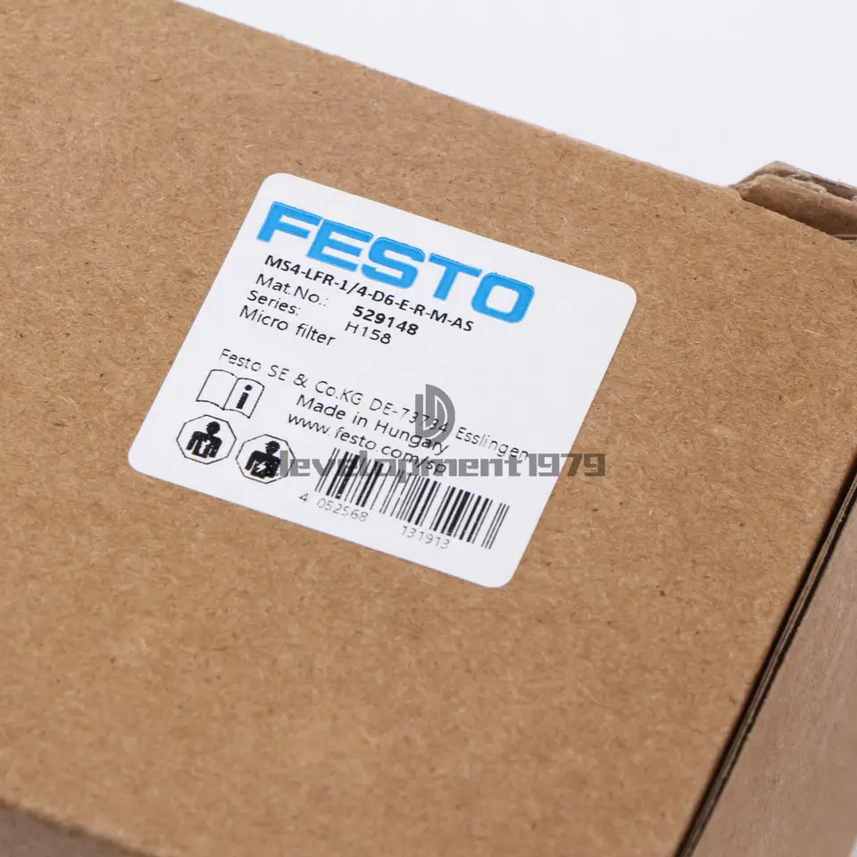 FESTO 감압밸브 MS4-LFR-1 4-D6-ERM-AS 529148