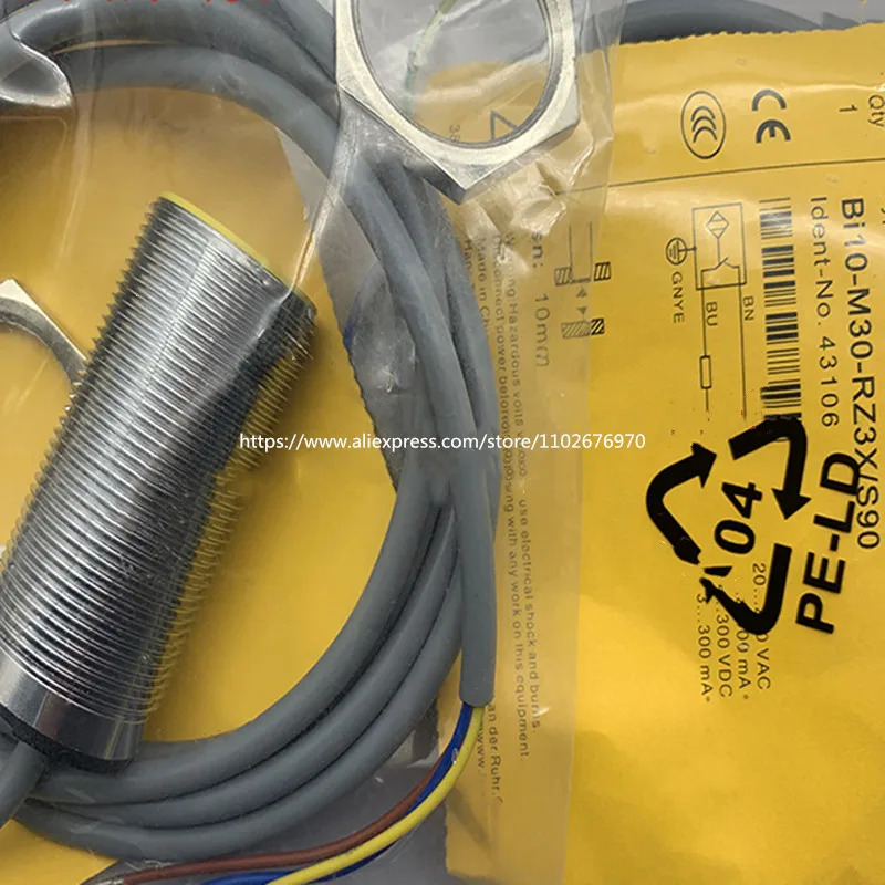 고온 내성 신 BI10-M30-RZ3X S90 BI10-M30-AZ3X 3 개