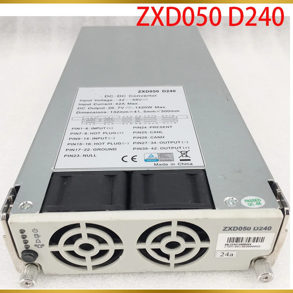 ZTE DC 전원 통신 모듈 ZXD050 D240