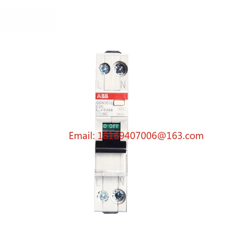 ABB 잔류 전류 보호 회로차단기 GSN201L 1PN 6A 10A 16A 20A 25A C AC 전자