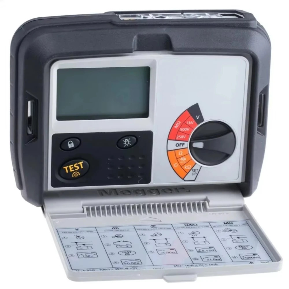 Mit320 소형 절연 연속성 테스터 250V-1000V DC 리퍼 장비골드 OEM 지원