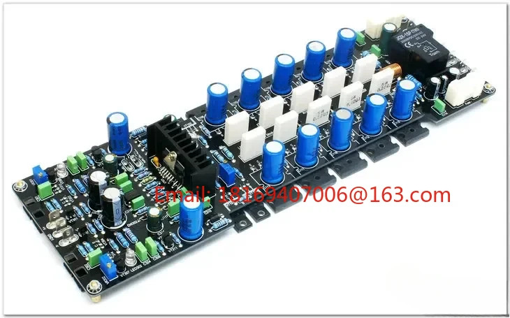 LME49810에는 400W 모노 DC 서보 A B 전력 증폭기 보드가 장착되어 있습니다완에는 라디에이터가 없습니다.